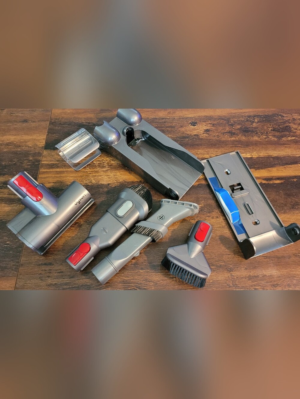 Dyson V11 Animal Vacuum Tool Attachments And Wall Docking Station